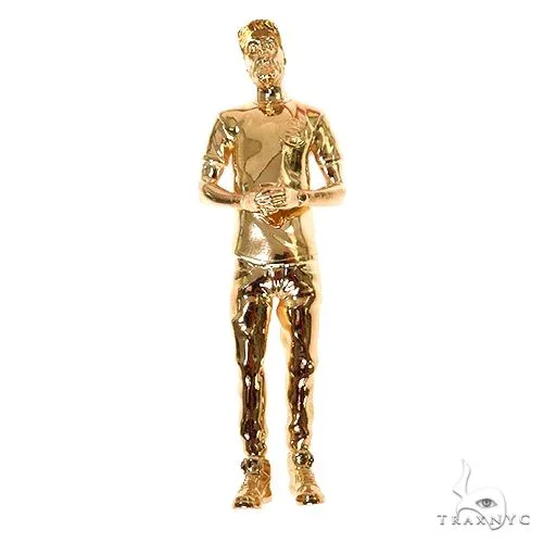 RINA - For Him CUSTOM Custom Nipsey Hussle Pendant 67564 in Rose Gold – Pendant