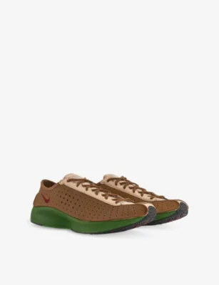 For Him Air Superfly Suede Trainers - 4.5 in ALE BROWN TEAM RED TREEL, additional product view 3