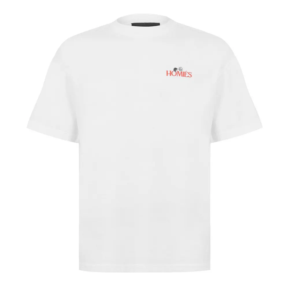 Homies Marbella BACKGAMMON T-SHIRT VINTAGE WHITE in Vintage White – Clothing