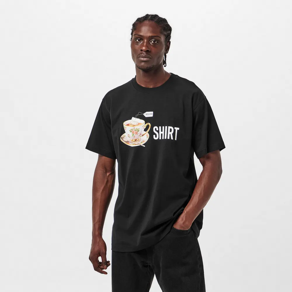 Moschino Men's Tea T-Shirt detail 3