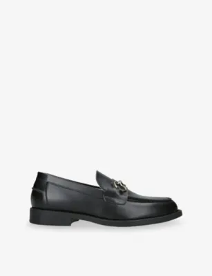 DUKE & DEXTER Wilde horsebit leather penny loafers - EUR 46 / 12 UK MEN