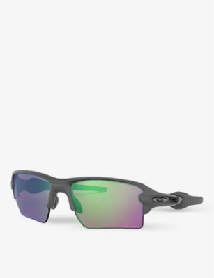 OAKLEY OO9188-F359 Flak™ 2.0 XL O Matter™ rectangular-framed sunglasses detail 3