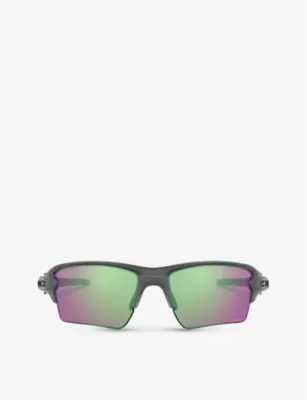 OAKLEY OO9188-F359 Flak&trade; 2.0 XL O Matter&trade; rectangular-framed sunglasses