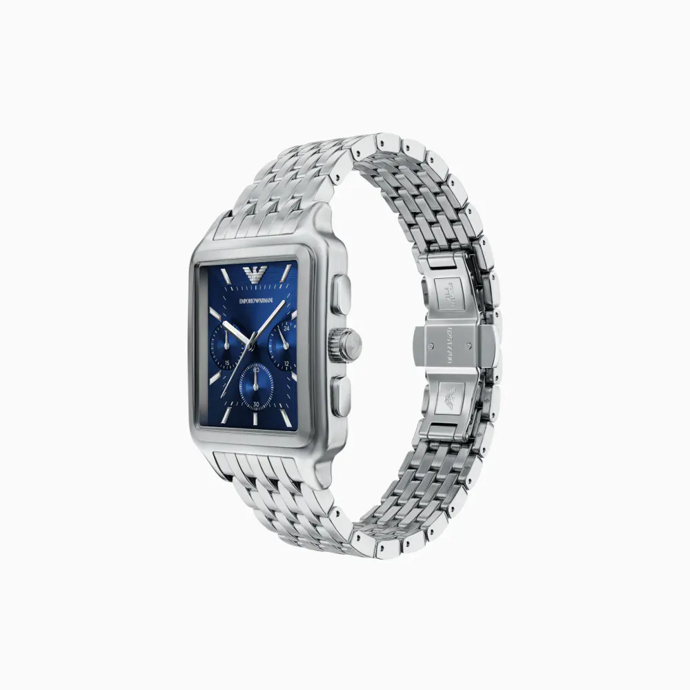 Emporio Armani Chronograph Quartz 38mm Mens Watch Blue detail 2