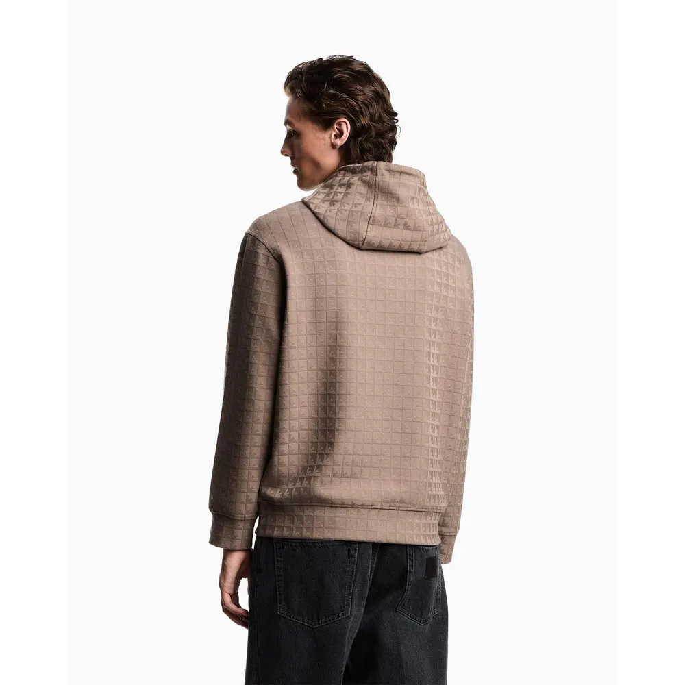 Emporio Armani Men's Pull Over Hoodie detail 3