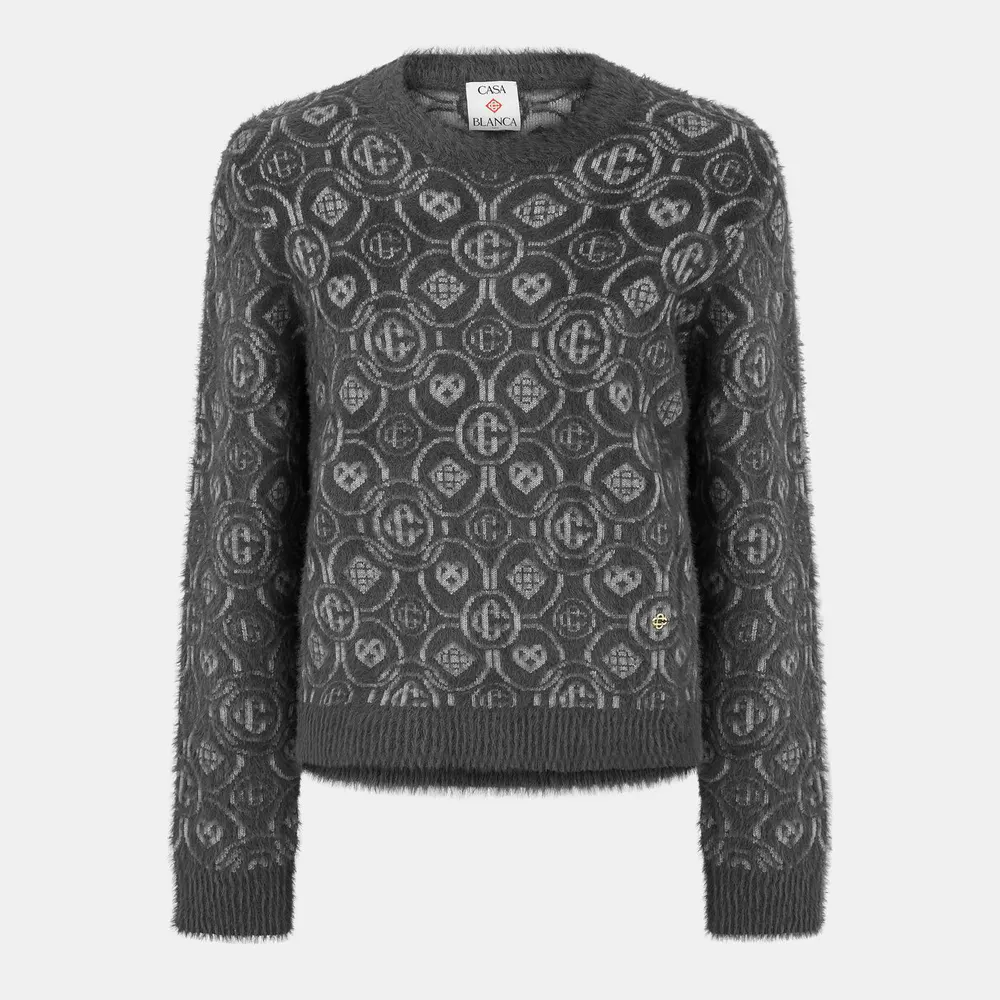 Casablanca Men's Mono Crew Neck Jumper