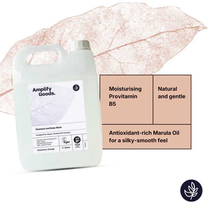 Amplify Goods Rosemary Orange Shampoo and Body Wash 5L, additional product view 3