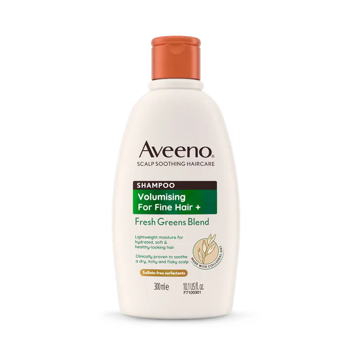Aveeno Haircare Volumising+ Fresh Greens Blend Shampoo 300ml