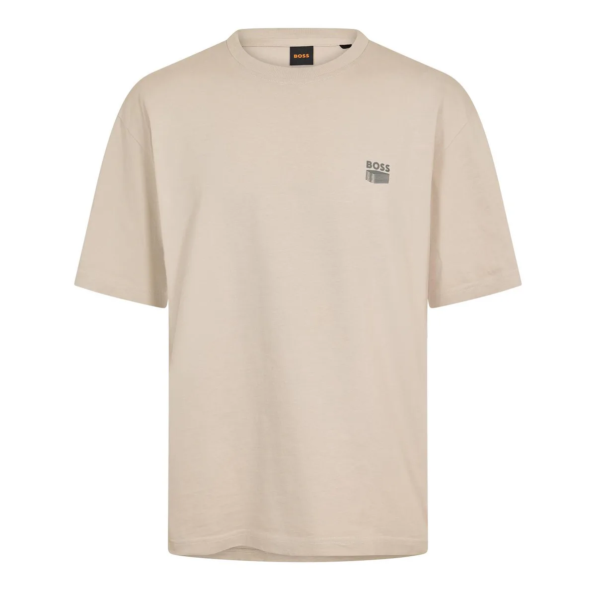 Boss BOSS ORANGE Cotton-jersey T-shirt with Printed Brutalism Artwork
