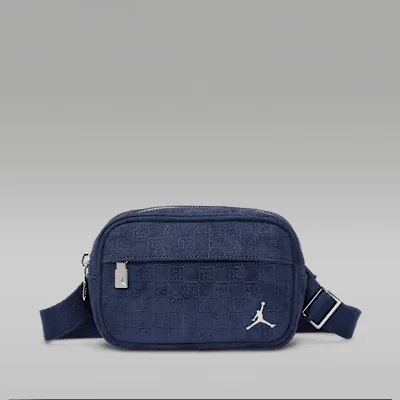 Jordan Suede Monogram Camera Bag (1.5L) - Midnight Navy