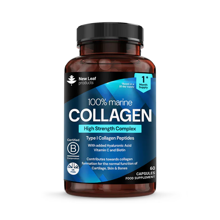New Leaf Products Marine Collagen 60 Capsules