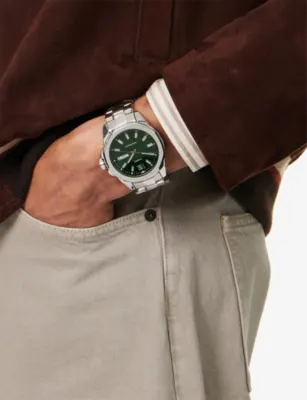 TIMEX TW2W13900 Essex Avenue Stainless-Steel Quartz Analog Watch detail 2
