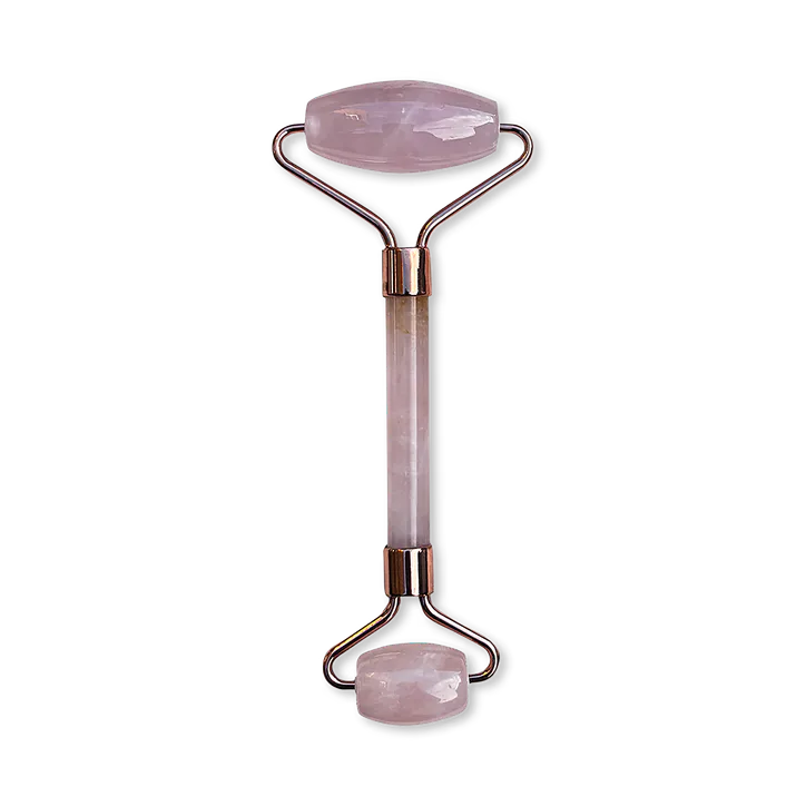 Fig Face Roller - Jade Roller - Natural Stone - Rose Quartz