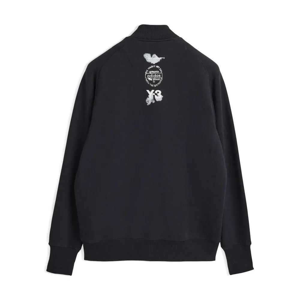 Y3 Men's GFX Moisture Wicking Athletic Fit Tracksuit Top detail 2