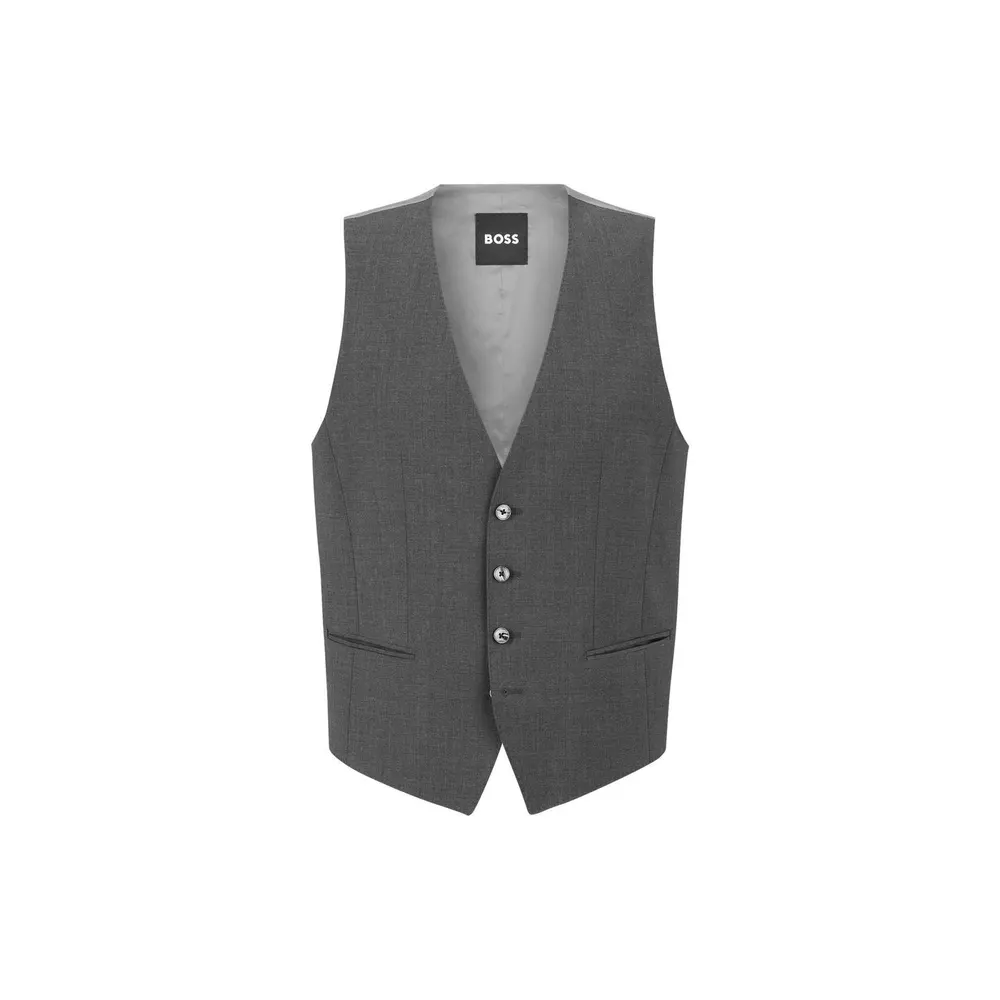 Boss Men's HBB Jasper Slim-fit Waistcoat