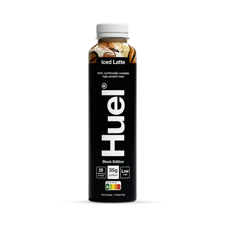 Huel Black Edition 100% Nutritionally Complete Meal Iced Latte 500ml