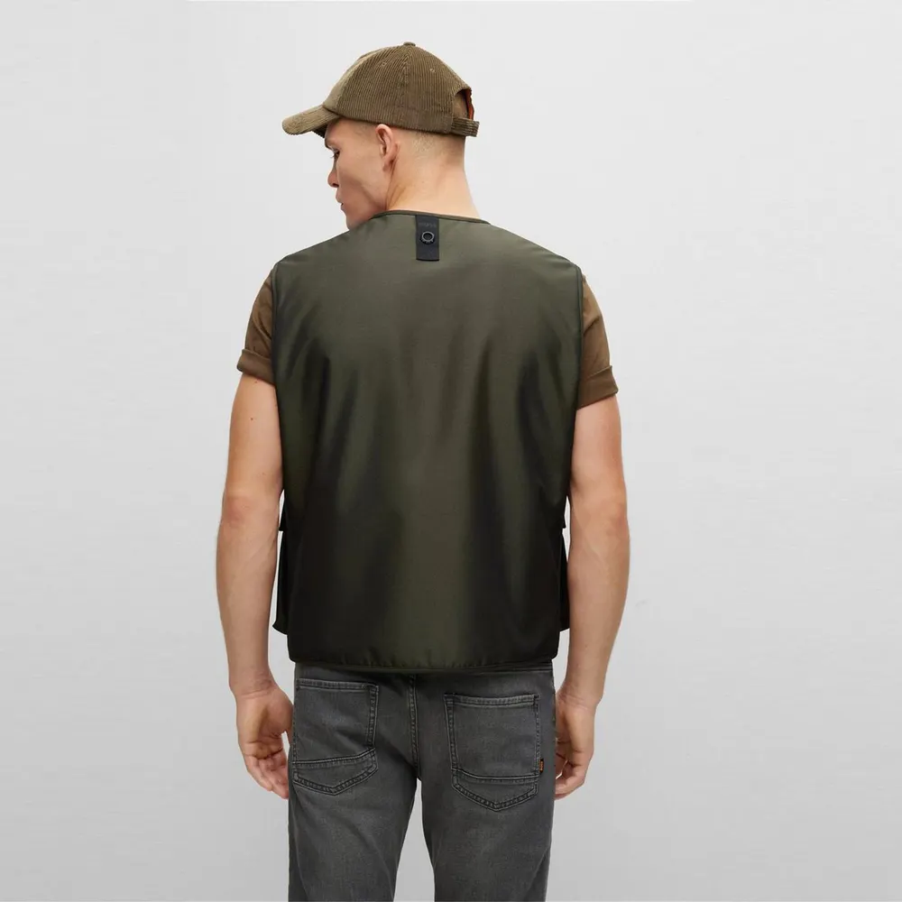 Boss Men's Onslow Sleeveless Gilet detail 3