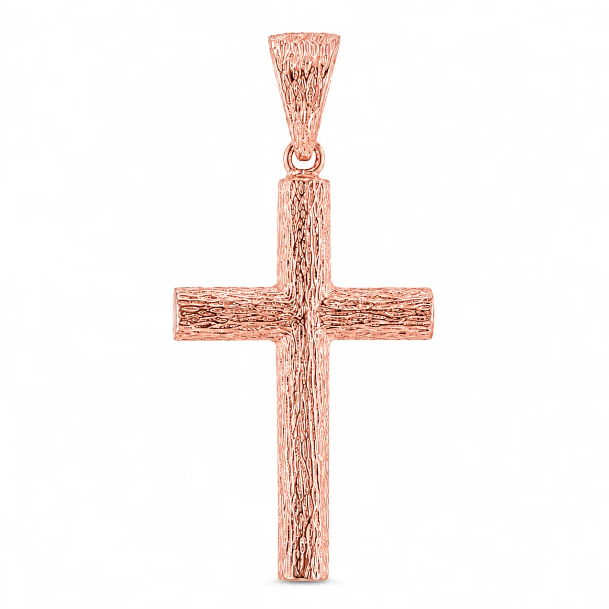 RINA - For Him FACTORY 14K Gold Cross Pendant 67594 in Rose Gold – Pendant