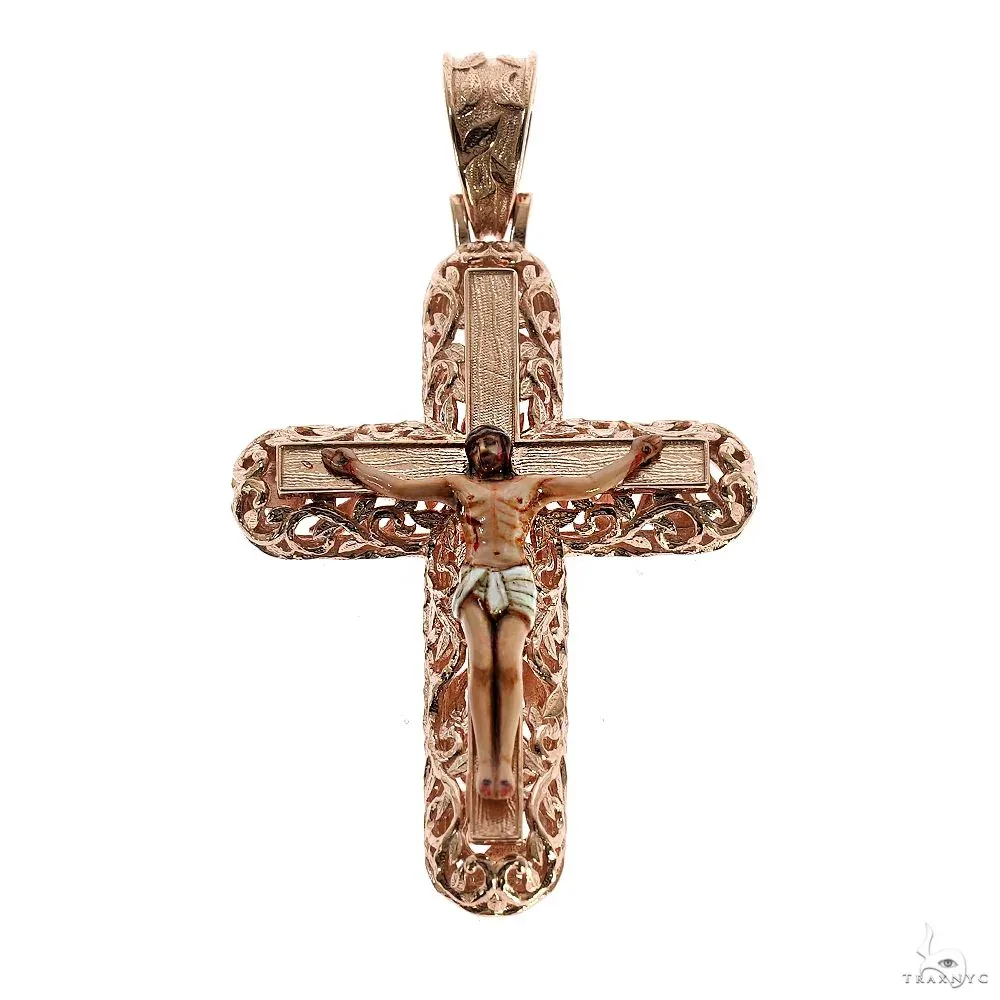 RINA - For Him FACTORY 14K Gold Jesus Pendant 70042 – Pendant