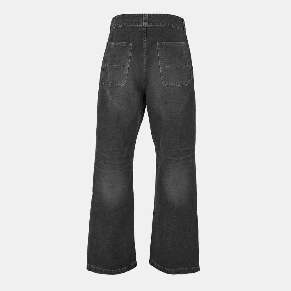 Fear Of God Men's Utility Relaxed Fit Cargo Trousers in Black, additional product view 2