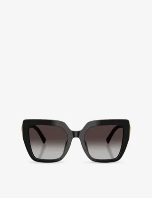 DOLCE & GABBANA DG4538 Square-Frame Acetate Sunglasses
