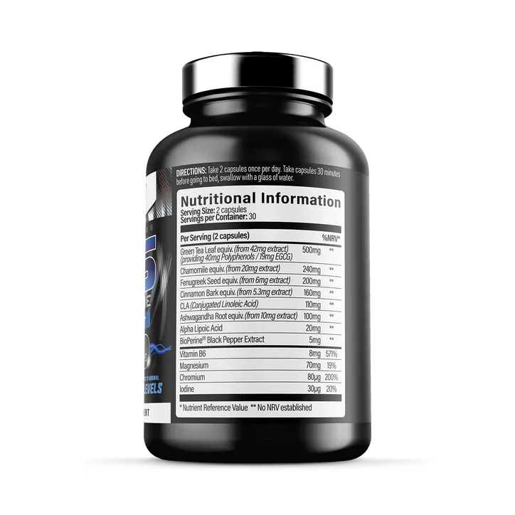 Iron Labs Nutrition Iron Labs T5 Xtreme Night - Fat Metabolism for Men & Women - 60 Vegan Capsules detail 2