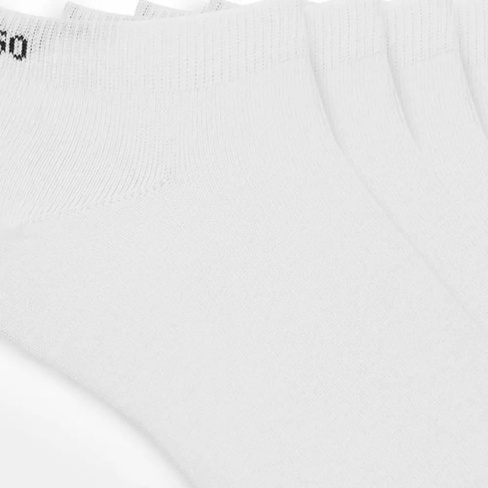 Hugo Men's Cotton Blend 6-Pack Trainer Socks detail 2