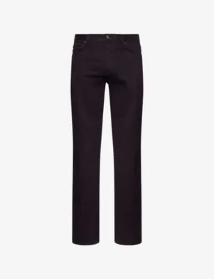 EMPORIO ARMANI Regular Straight-Leg Stretch-Denim Jeans