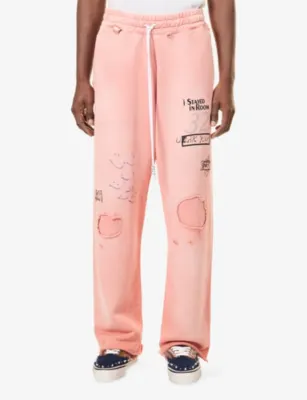 PALY HOLLYWOOD Alta Cienega Cotton Jogging Bottoms detail 3