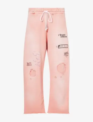 PALY HOLLYWOOD Alta Cienega Cotton Jogging Bottoms