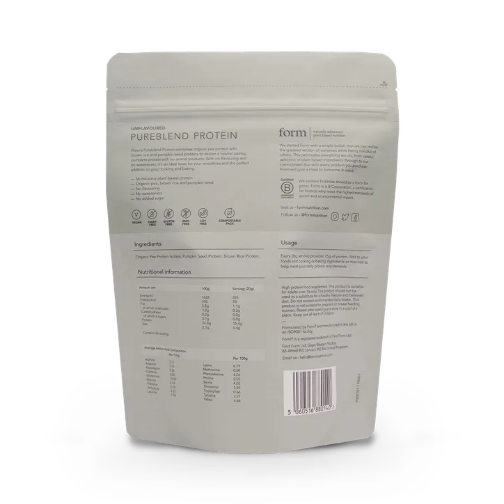 Form Nutrition Form Pureblend Protein Powder 520g detail 2