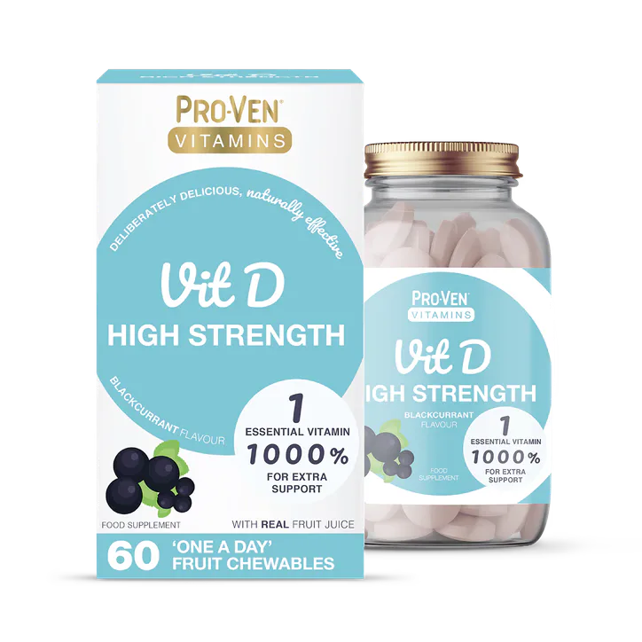 Pro-Ven Vitamins Pro-Ven Vitamin D High Strength 60 Chewable Tablets