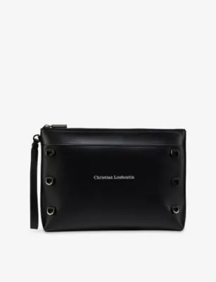 CHRISTIAN LOUBOUTIN Kosmica Leather Pouch