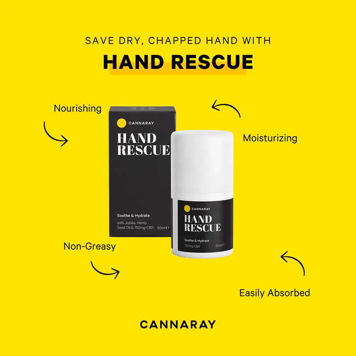 Cannaray Hand Rescue 750Mg Cbd - 50ml detail 2