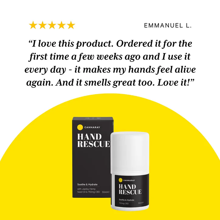 Cannaray Hand Rescue 750Mg Cbd - 50ml detail 3