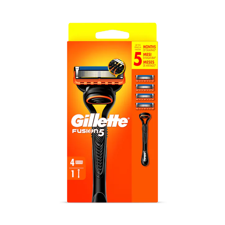 Gillette Fusion5 Men's Razor - 4 Blades