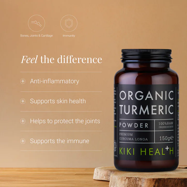 KIKI HEALTH Organic Turmeric Powder - 150g detail 2
