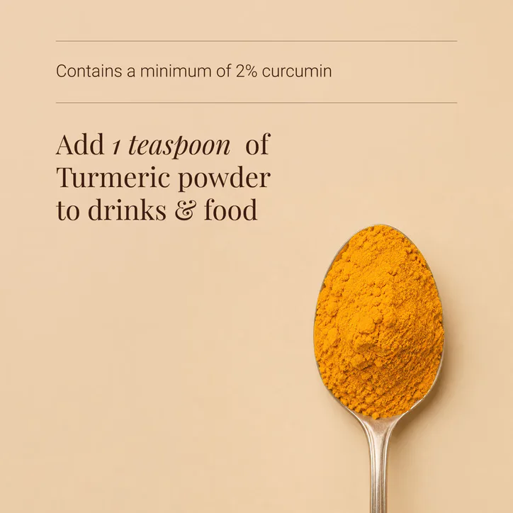 KIKI HEALTH Organic Turmeric Powder - 150g detail 3