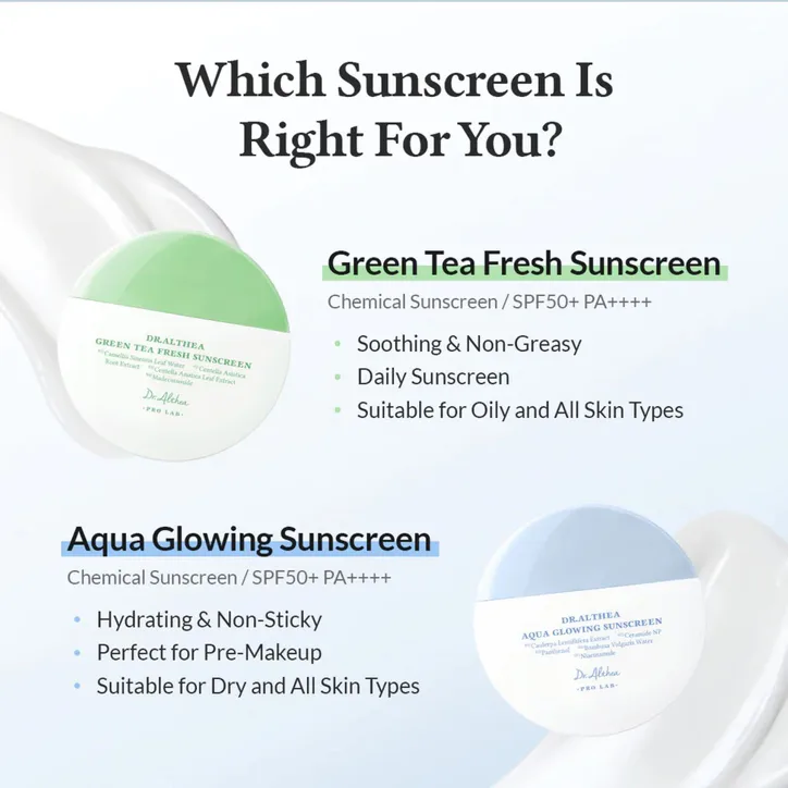 DR. ALTHEA Green Tea Fresh Sunscreen 45ml detail 2