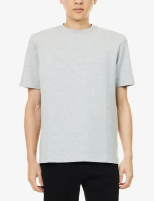 ARNE Everyday Luxe Short-Sleeve Cotton-Jersey T-Shirt detail 3