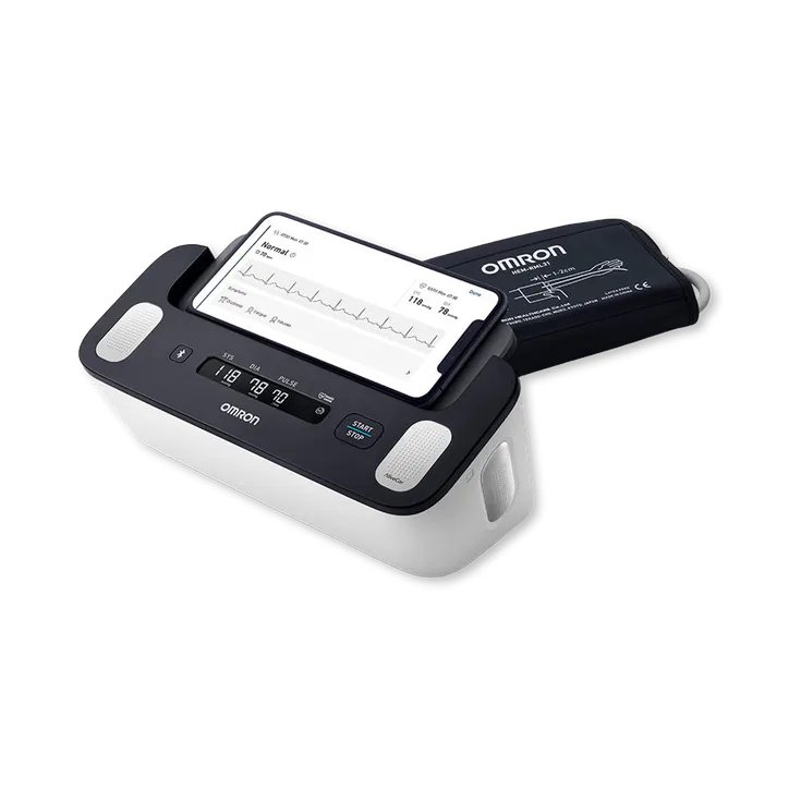 Omron Complete blood pressure monitor with built-in ECG monitor