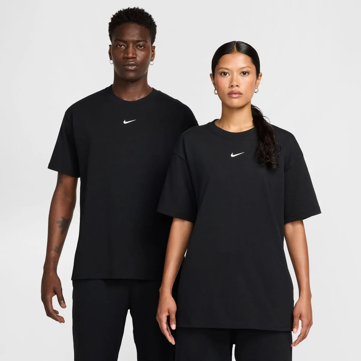 For Him Nike Nike Nrg Nocta Tee Sn54 in Black/White, additional product view 3