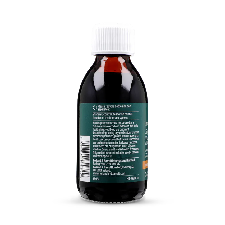For Him Elderberry Immunity Liquid with Vitamin C & Zinc 150ml detail 2