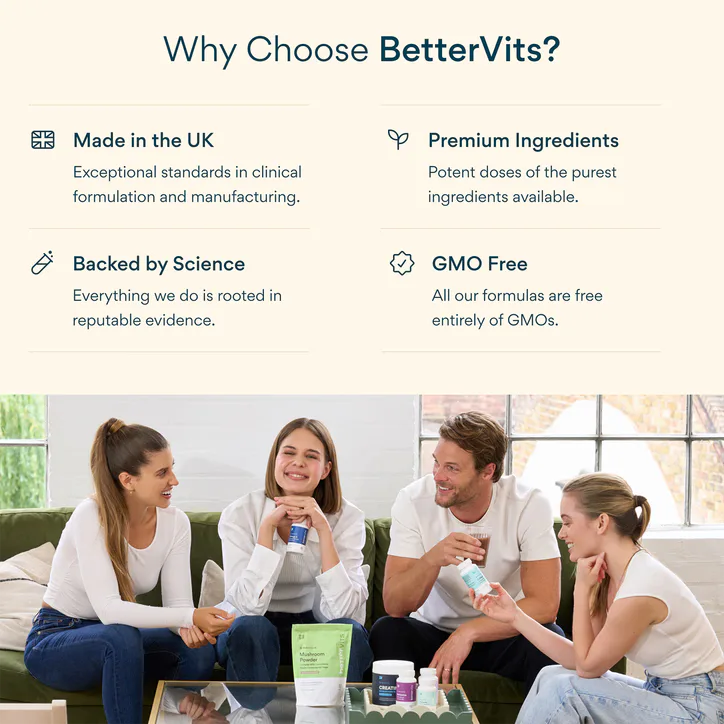 Bettervits Niacinamide + Marine Collagen + Hyaluronic Acid 60 Capsules detail 3