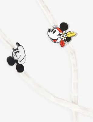 GOLDEN GOOSE Skins x Disney 10435 Trainers Laces in WHITE/COMB, additional product view 2