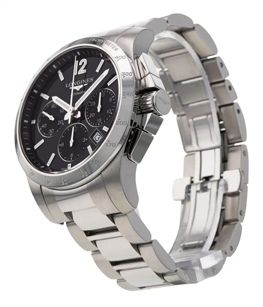 Longines Column-Wheel Chronograph L2.743.4.56.6 — 2016 — Excellent detail 2