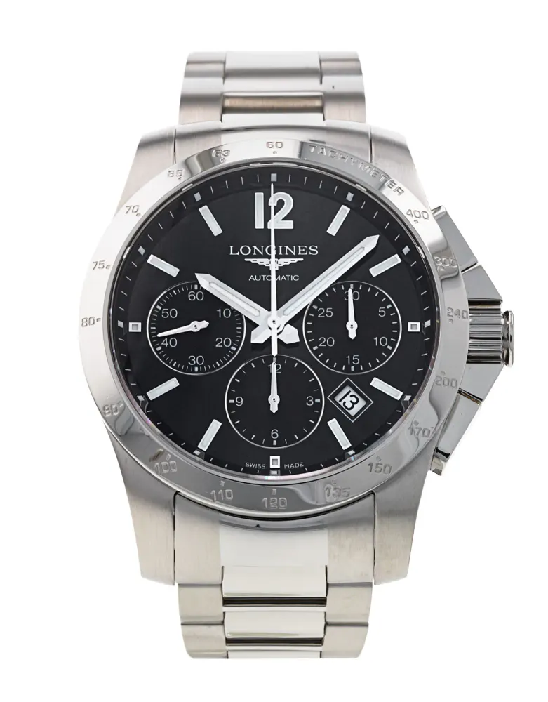 Longines Column-Wheel Chronograph L2.743.4.56.6 — 2016 — Excellent