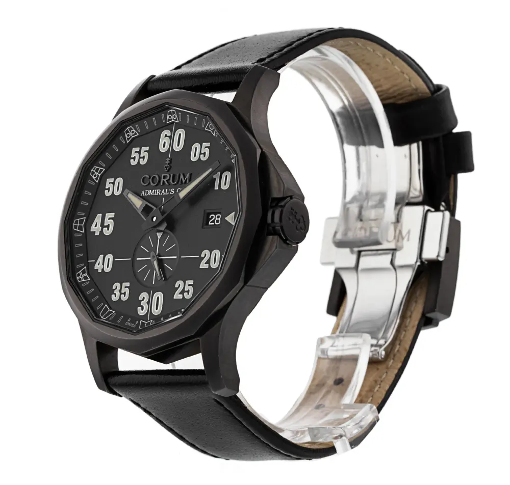 Corum Admirals Cup 395.101.98/F502 AN46 — 2013 — Very good in Black Arabic, additional product view 2