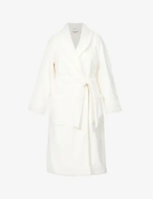 YVES DELORME Étoile self-tie cotton-blend robe
