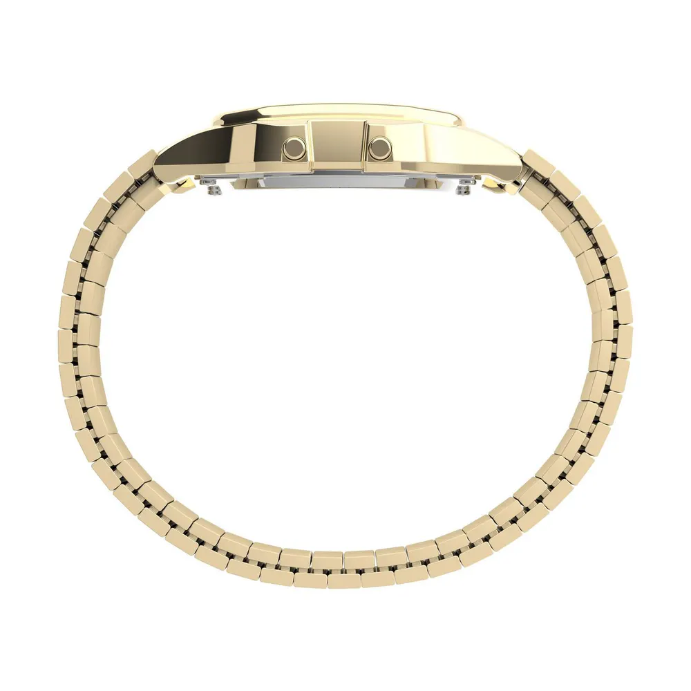 Timex Men's L Classic Quartz Analogue Watch in Gold, additional product view 3
